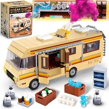 	Camper for Break Bad RV Building Set 986 Pieces Ages 8-14	