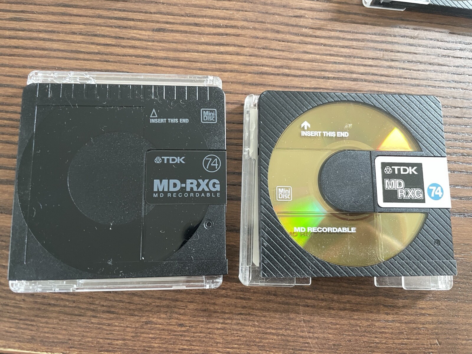 21 x JVC / TDK MINI DISCS & 2 CASES 21 MD74 min Recordable USED HUGE