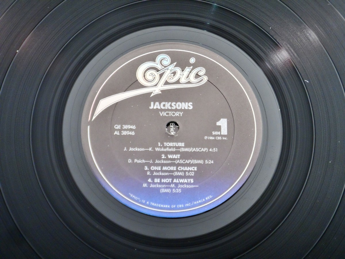 Jacksons ♫ Victory ♫ 1984 Epic Records Original Vinyl LP 🔥 Near