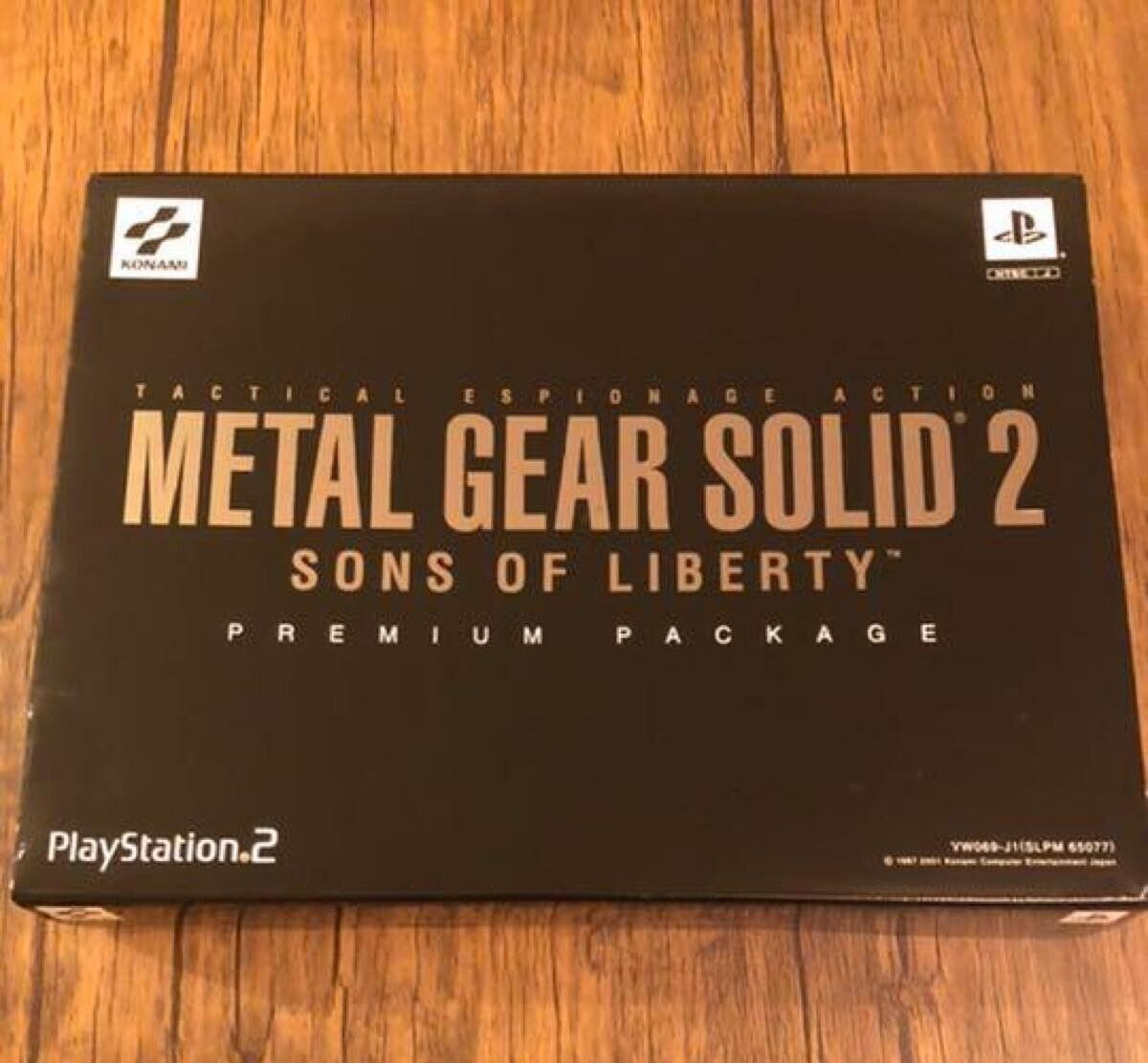 PS2 Metal Gear Solid 2 Sons of Liberty Premium Package From Japan