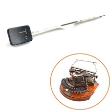 Letter T Key for Ideal Hammond Typewriter Antique Schreibmaschine Vtg Keytop thumbnail