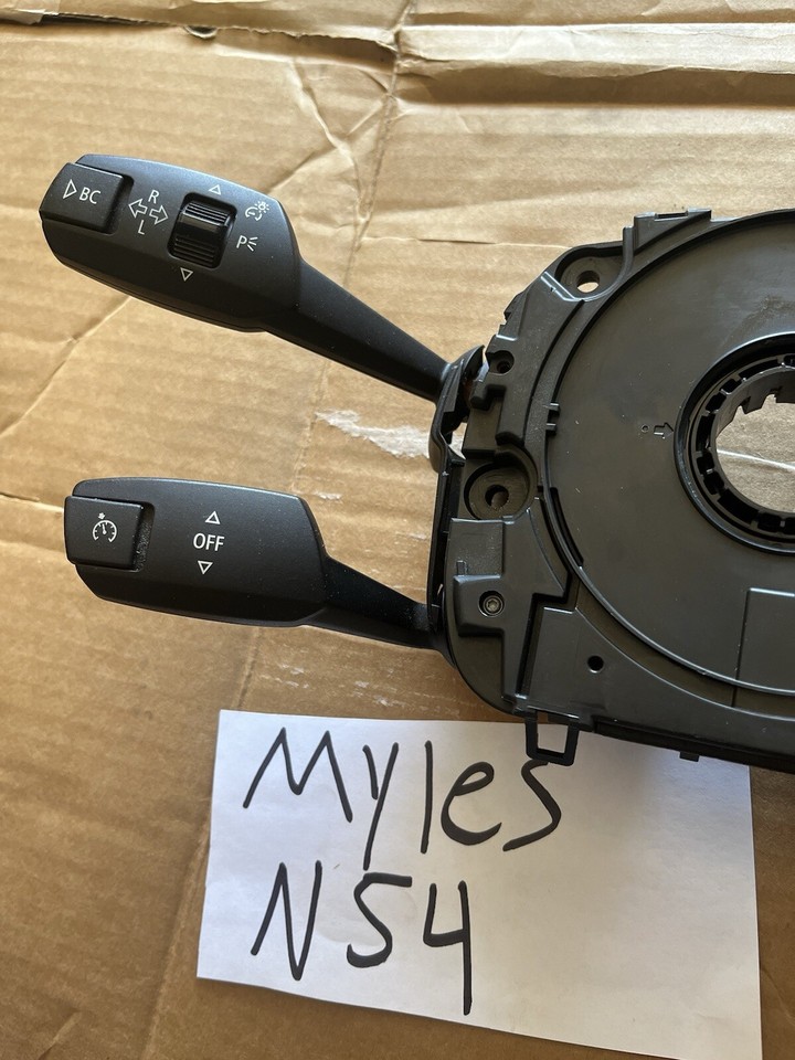 0713 BMW E90 335i Z4 Steering Column Wiper Switch Blinker Cruise