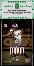 2021 Panini Chronicles #206 Kellen Mond Luminance Update Rookies Red #/199