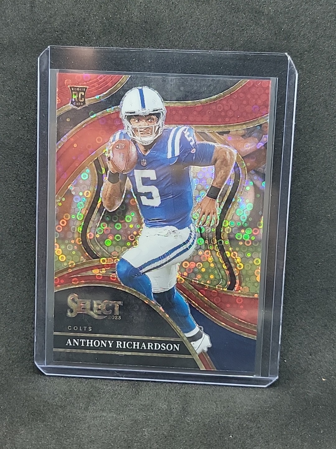 2023 Panini Select Anthony Richardson RC Red Disco /49 #297