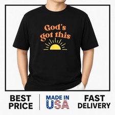 Inspirational and cute Christian - God's got this NEW T SHIRT 2025