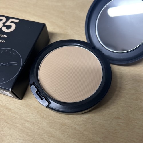 Nueva base MAC Studio Fix Pressed Powder Plus C35 0,52 OZ/15 g tamaño completo - Imagen 2 de 5