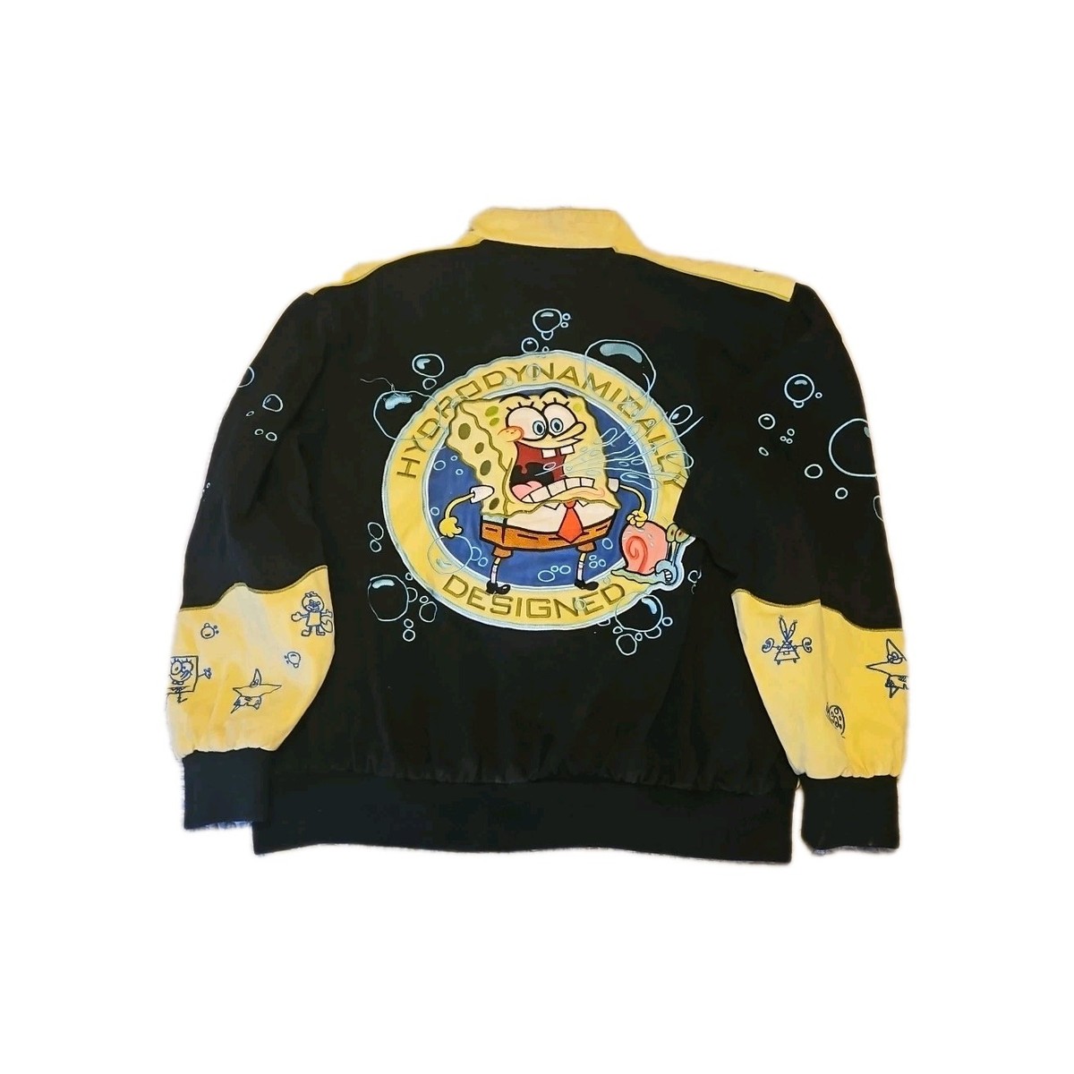 スポンジボブSpongeBob レーシングジャケット　jh design 極美品 スポンジボブSpongeBob レーシングジャケット jh design 極美品