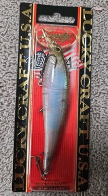 LUCKY CRAFT Pointer 95  1/2oz 95mm CF Ghost Minnow  4.5' Suspending Jerkbait