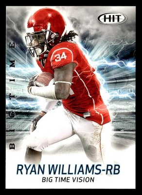 Ryan Williams 2011 SAGE HIT Big Time Vision Card #BT29 Virginia Tech Hokies