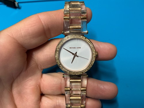 Michael Kors Ladies Fashion Quartz Watch New Battery Working