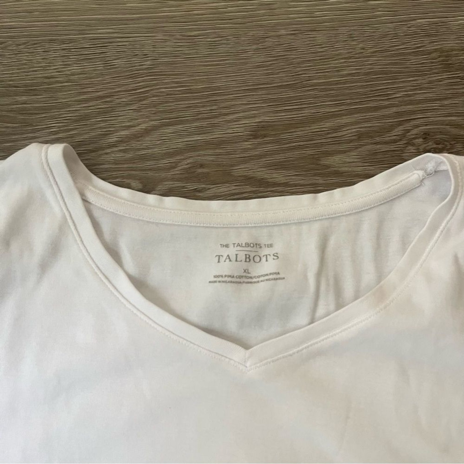 Talbots Basic White Tee - image 3