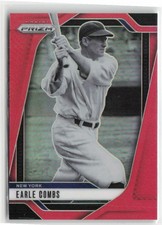 2025 Panini Prizm #276 Earle Combs Red Prizms #/299
