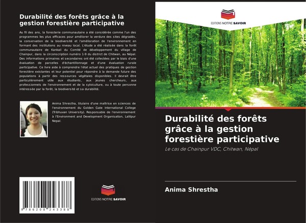 Anima Shrestha | Durabilité Des ForêTs GrâCe à La Gestion ForestièRe...-image