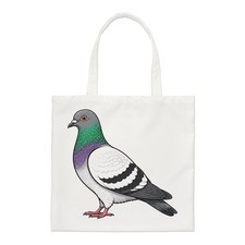 Pigeon Cartoon Regular Tote Bag Bird Lover Car Lover Birthday Love Funny Mum Dad