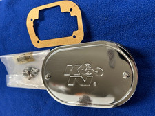 Kn Filters K56-1030 Weber Custom Racing Oval Air Filter Assembly 4.5 X 7 Mgb