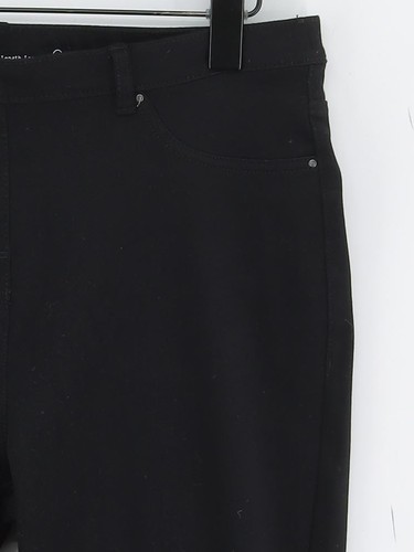 Next Damen Leggings UK 14 schwarz Baumwolle mit Elasthan, Polyester volle Länge - Bild 4 von 5