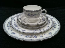 Wedgwood Gardenia 5 Piece Place Setting, New W/O Tags Never Used, Perfect Cond.