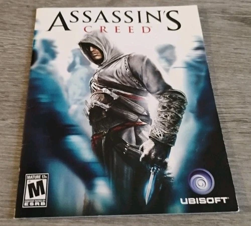 Assassin's Creed (Sony PlayStation 3, 2007) Manual Only