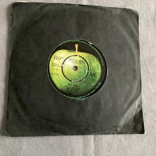 Get Back The Beatles R.5777  1969 7” 45 vinyl Single Record