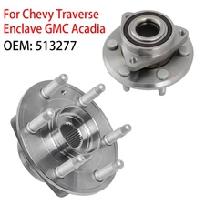 2PCS Front or Rear Wheel Bearing Hubs for Chevy Traverse Enclave GMC Acadia
