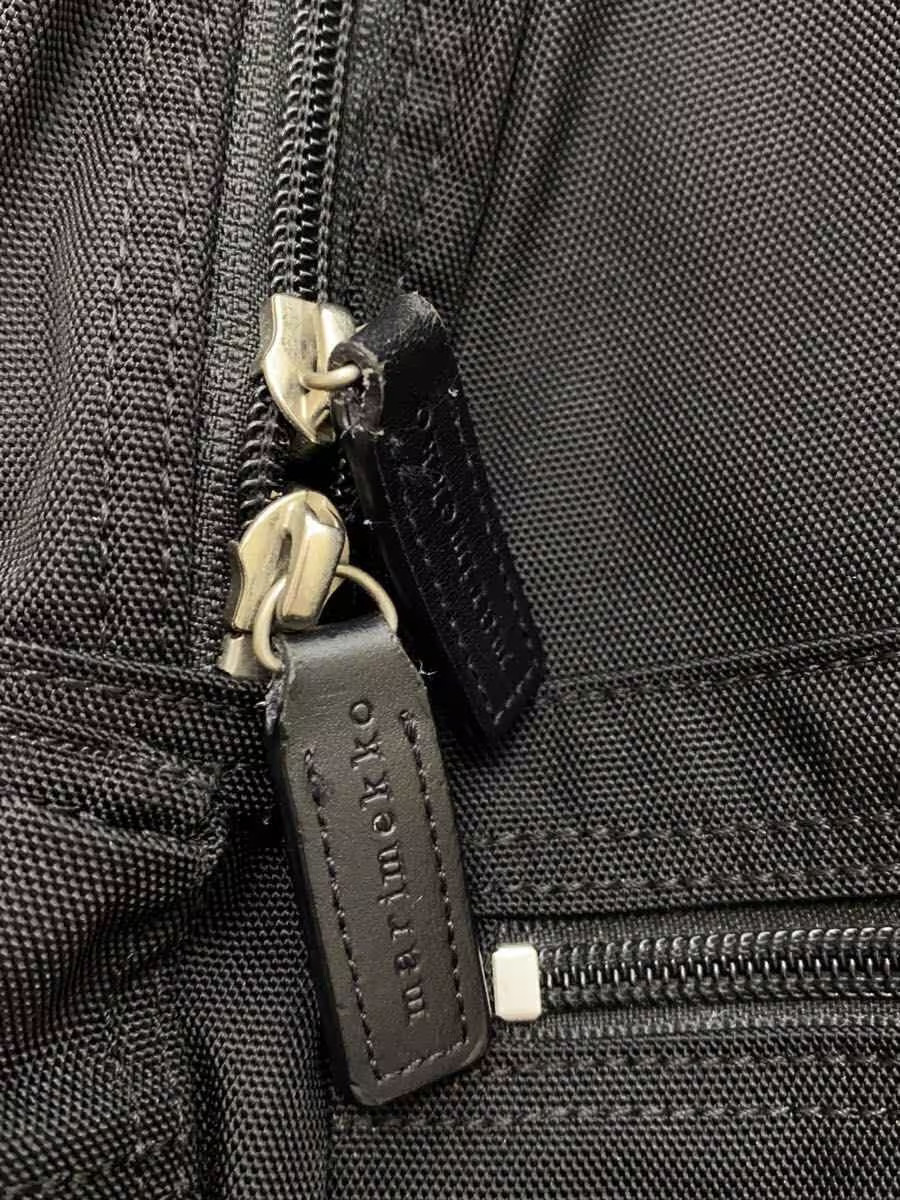 marimekko Backpack Polyester BLK Solid 026994 - image 9