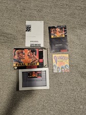 Final Fight Game Super Nintendo SNES Cib Complete Box Manual And Game Tested