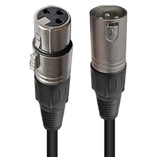 XLR Male to XLR Female Balanced Audio Microphone 3-Pin Cable 50ft