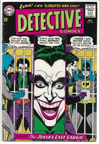 DETECTIVE COMICS #322 FN- 5.5 SILVER AGE DC! CLASSIC JOKER COVER ...