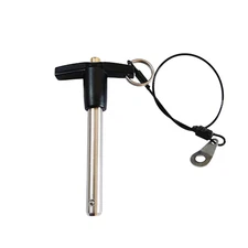 Stainless Steel 304 Push-Button Quick Release Pin T Handle Lock Pins, Pin Dia 3/
