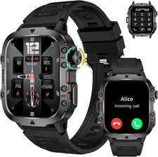 Smart Watch for Men Answer/Make Call , IP68 Waterproof Sports Smartwatch Outdoor