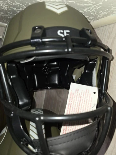 JOE MONTANA SIGNED SALUTE TO SERVICE SF 49ERS FULL SIZE HELMET FANATICS COA