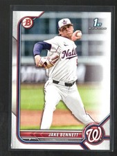 2022 Bowman Draft #BD-141 Jake Bennett