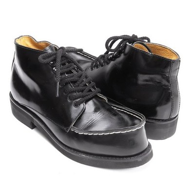 Yohji Yamamoto FEMME Toe Design Leather Shoes Size S(US About 6)(K-159103)
