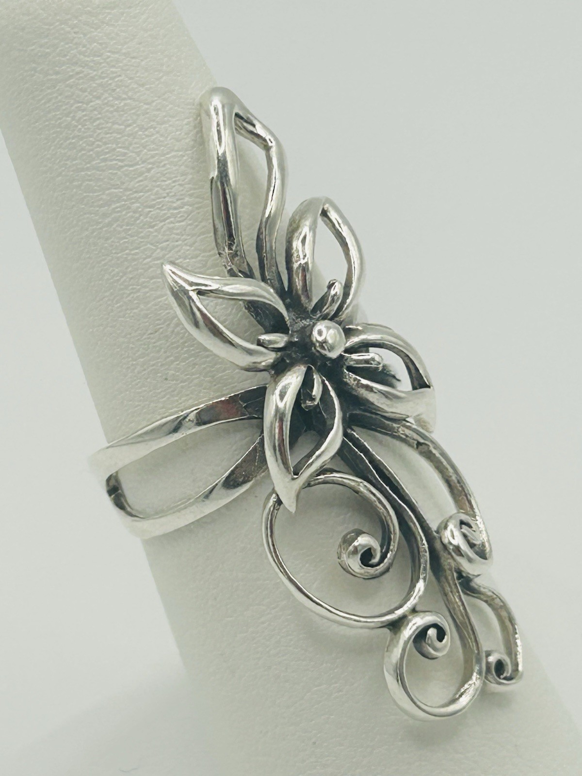 Vintage Solid Sterling Silver 925 Statement Bold … - image 2