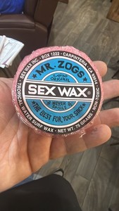 Mr. Zogs Sex Wax Original Tropical Water Surf Wax