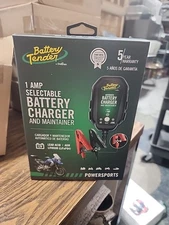 Battery Tender Junior 12V, 1 AMP Battery Charger & Maintainer Lead Acid, Lithium