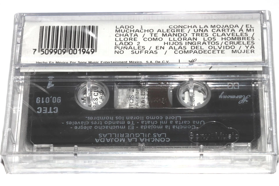 Las Jilguerillas - Concha La Mojada (Cassette Tape Mexico) Ranchera NEW SEALED - Image 2 of 4