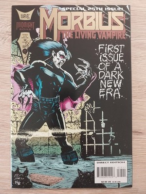 Morbius: The Living Vampire #25 Marvel Comic 1994 B4P3