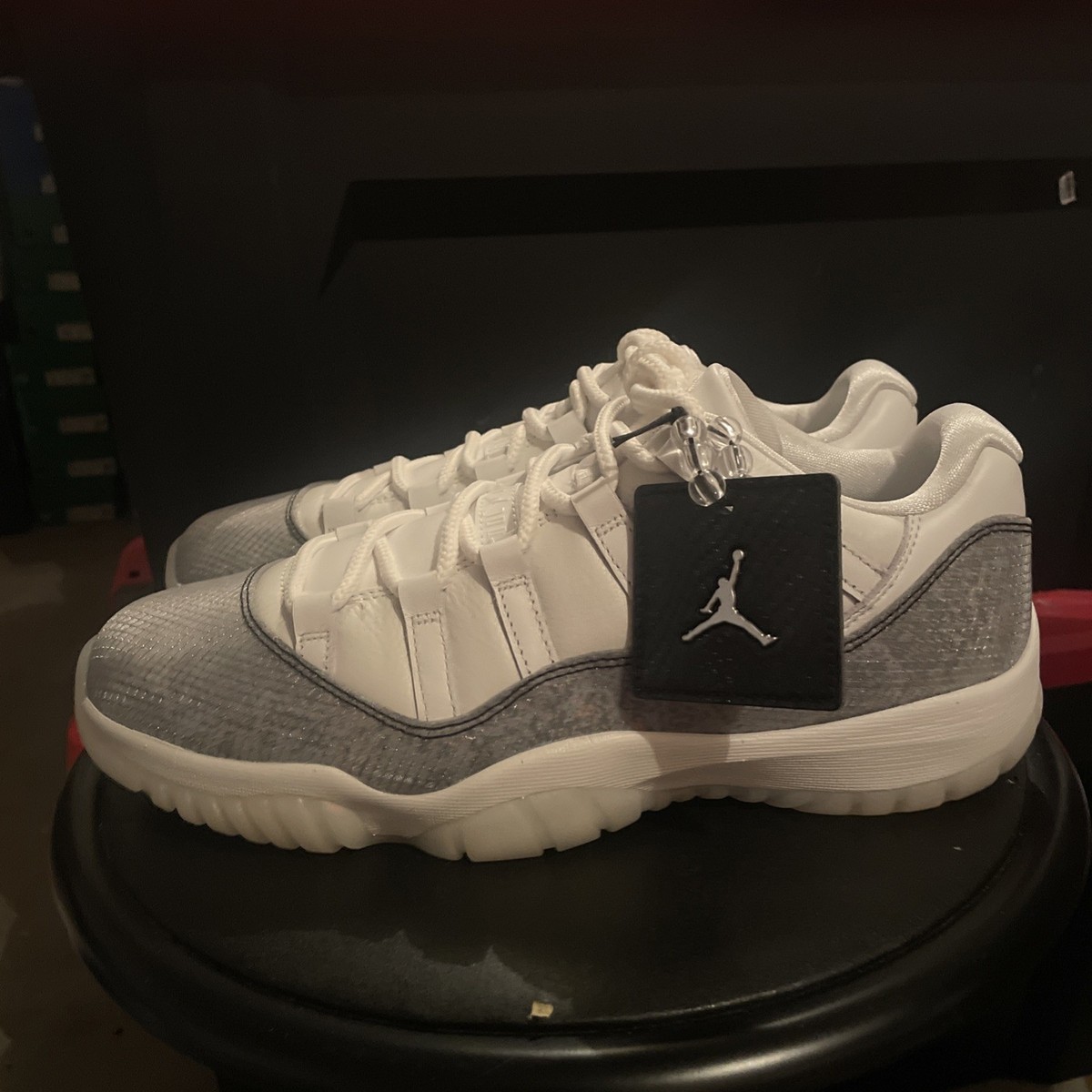Air Jordan 11 Retro Low CNY Men's Shoes Black/Summit White