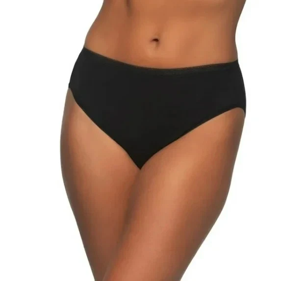 NUEVO PAQUETE DE 6 bragas Felina para mujer L Pima mezcla de algodón corte alto encaje cintura Foto 2 de 4