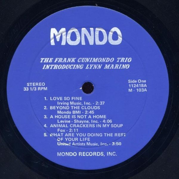 The Frank Cunimondo Trio / The Frank Cunimondo Trio Introducing