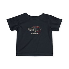 1966 Chevy Nova Ss Classic Muscle Car Graphic Baby Tee Infant Toddler Kids 1966 Chevy Nova Ss Classic Muscle Car Graphic Baby Tee Infant Toddler Kids
