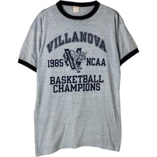 Vintage 1980'S Champion Trico Tag Ringer T-shirt Made in USA Men's Size L