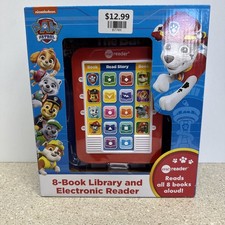 Nickelodeon PAW Patrol: 8-Book Library and Electronic Reader Sound Book Set...