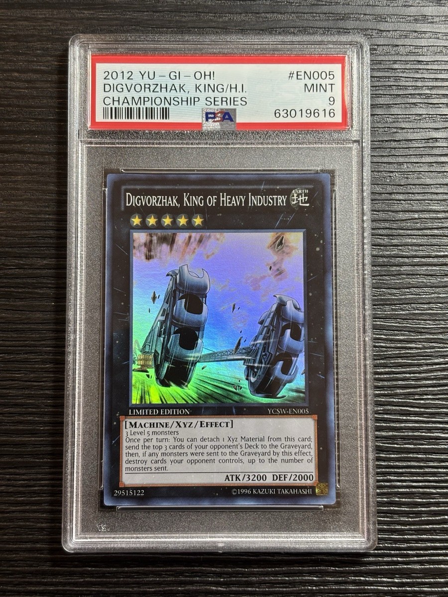 YuGiOh! - Digvorzhak, King of Heavy Industry YCSW-EN005 Limited