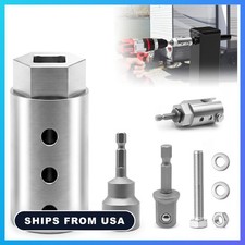 Trailer Jack Drill Adapter 1/2 Inch Stainless Steel Socket Adapter