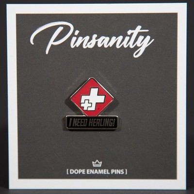Need Healing Overwatch Pin - Fast shipping from USA - Badge Healer