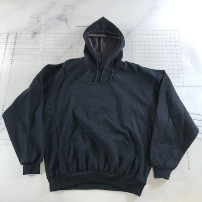 Russell Athletic Herren Hoodie XL Schwarz Dri-Power Fleece Pullover
