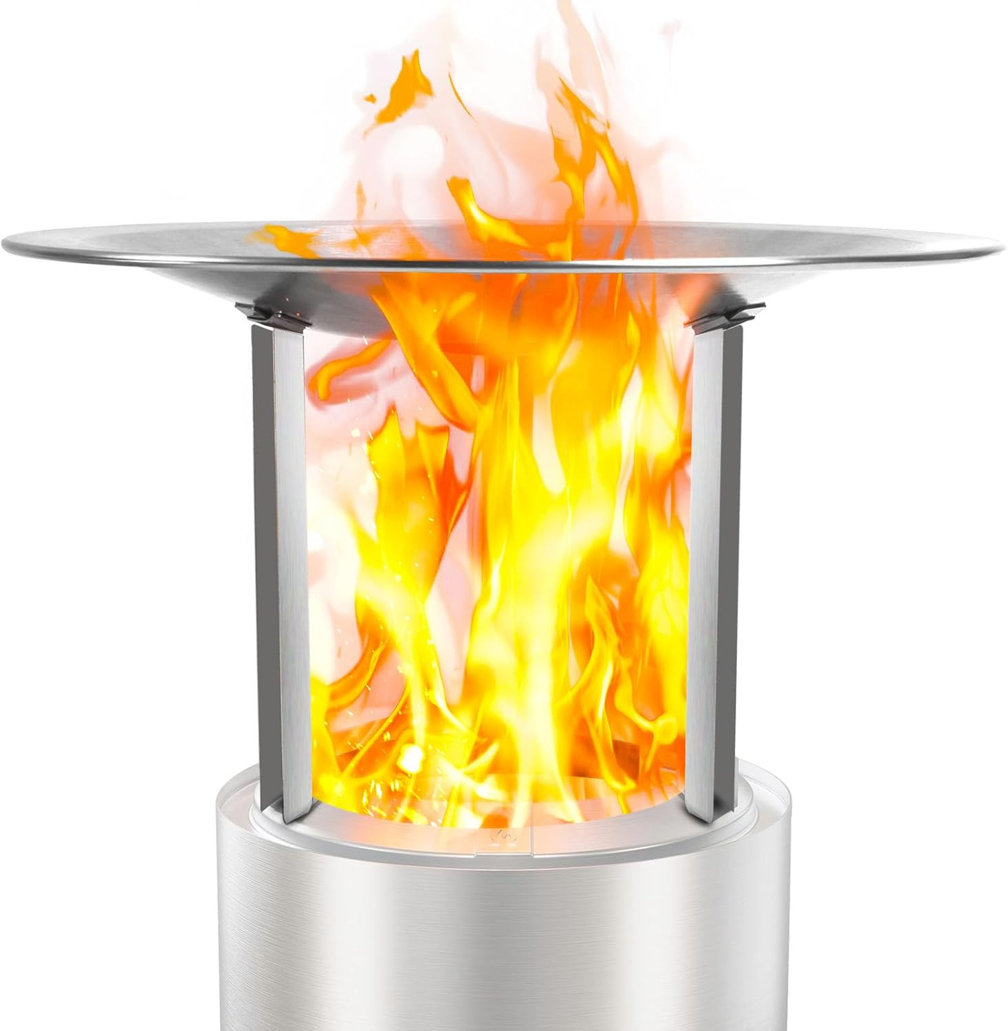 Heat Deflector for Solo Stove Mesa XL Fire Pit, 304 Stainless Steel - Mesa XL He