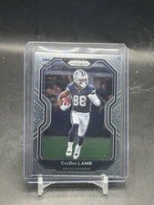 CeeDee Lamb 2020 Prizm Base Rookie Card RC Cowboys. rookie card picture
